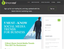 Tablet Screenshot of limonreal.com